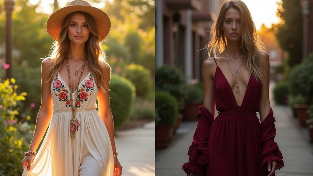boho outfits for all