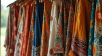 boho print and hue mixing