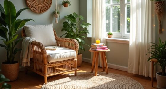 boho reading and meditation spaces