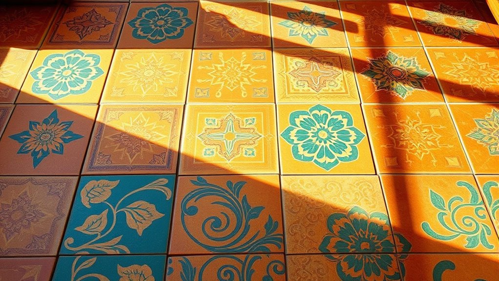 boho stencil design options