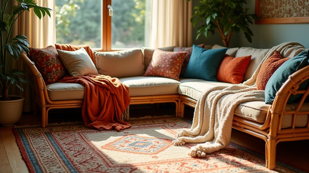 boho textile home decor