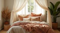 boho textiles and pillows