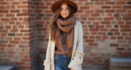 boho winter layering tips