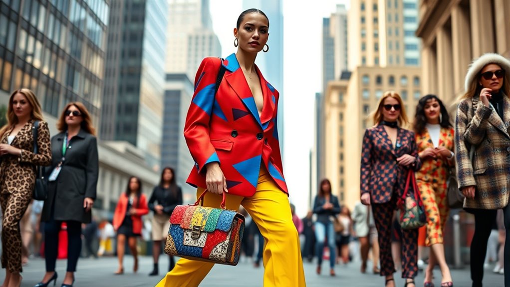 bold colors patterns confidence
