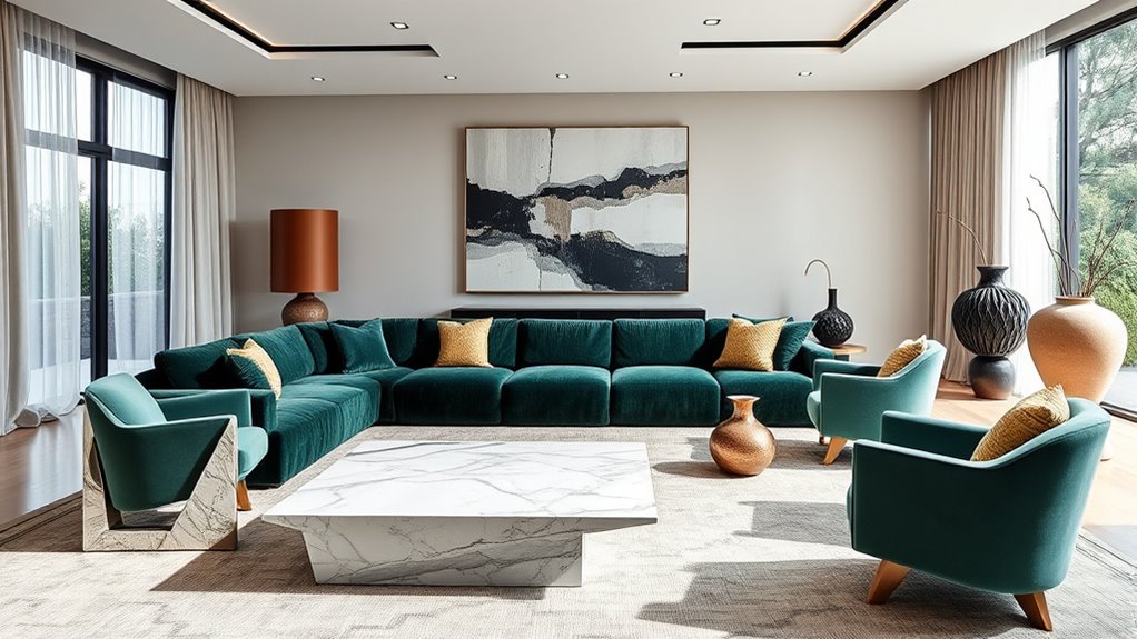 bold oversized statement furniture