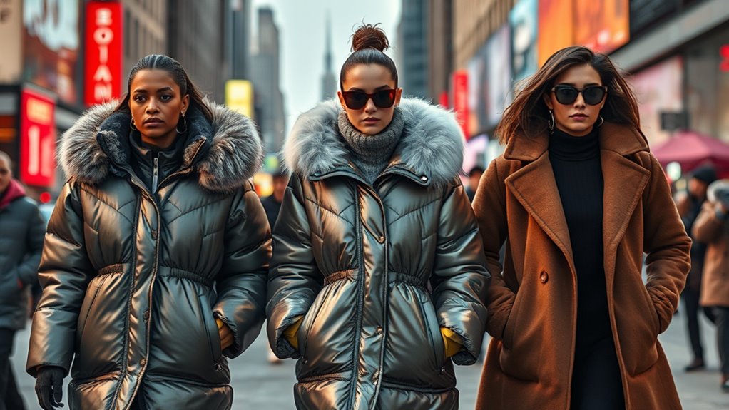 bold oversized statement outerwear