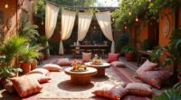 casual bohemian party planning
