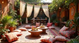 casual bohemian party planning