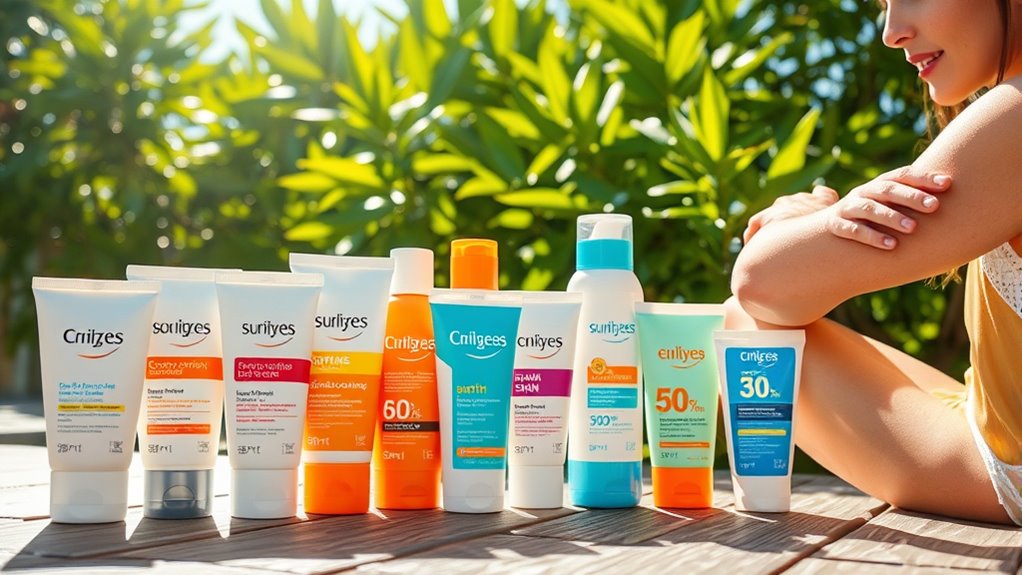 choose suitable broad spectrum sunscreen