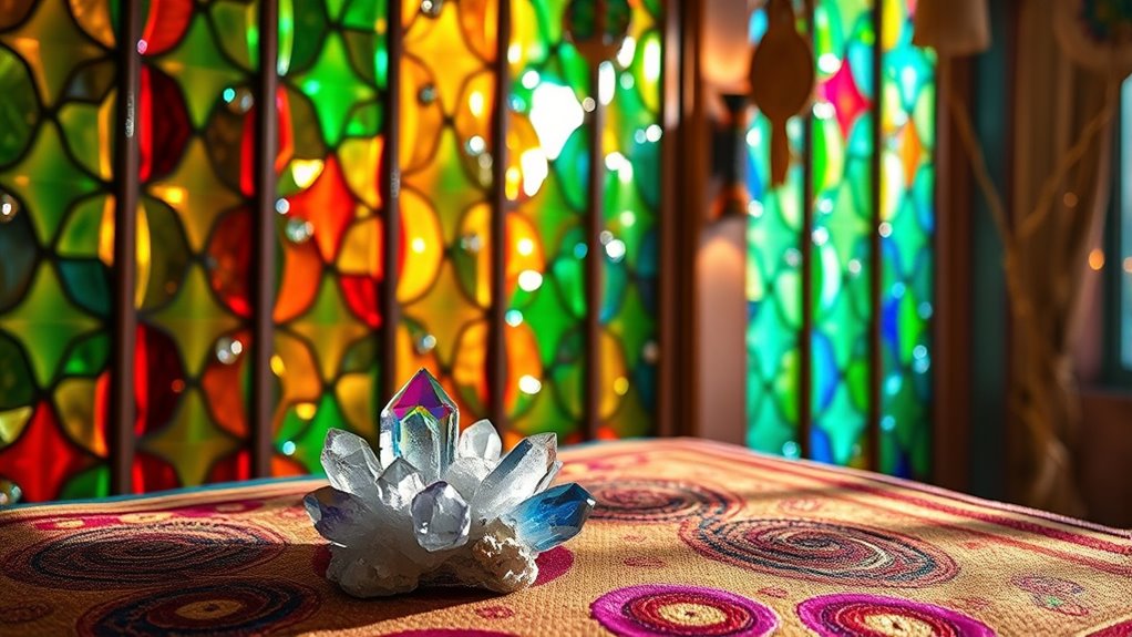 colorful accents energize spaces