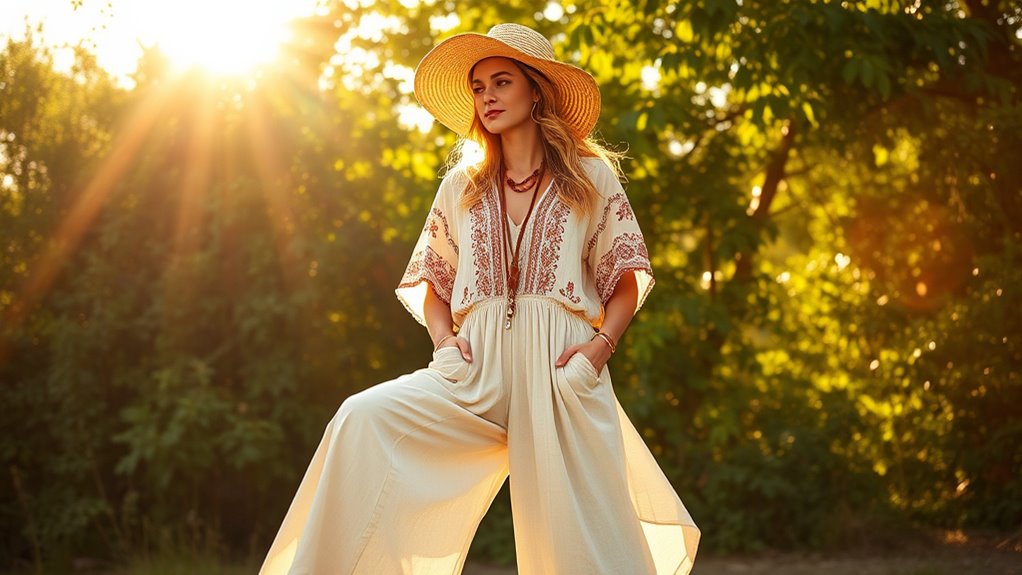 comfortable boho summer fashion
