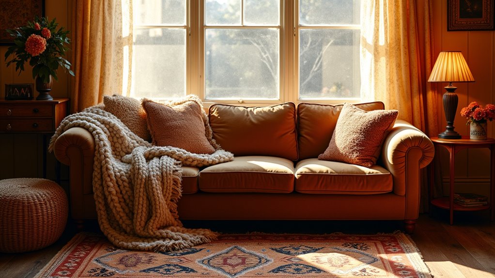 cozy boho winter decor