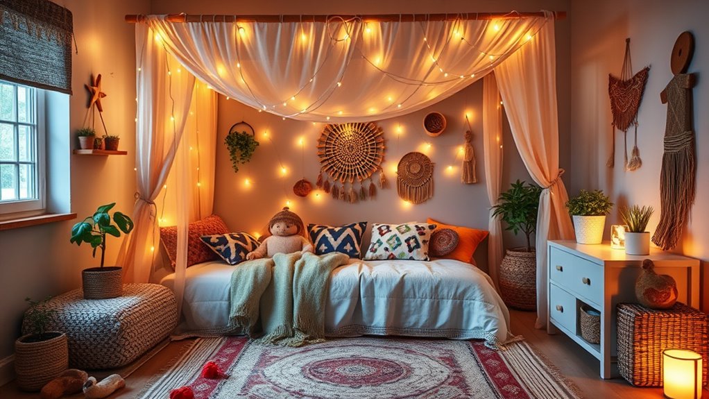 create cozy magical lighting