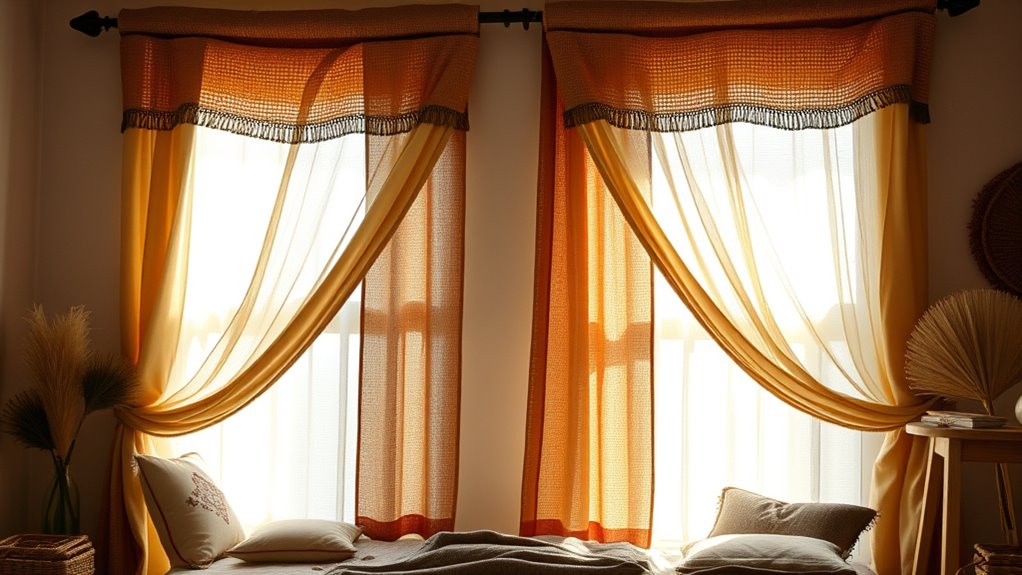 create eco friendly canopy drapes