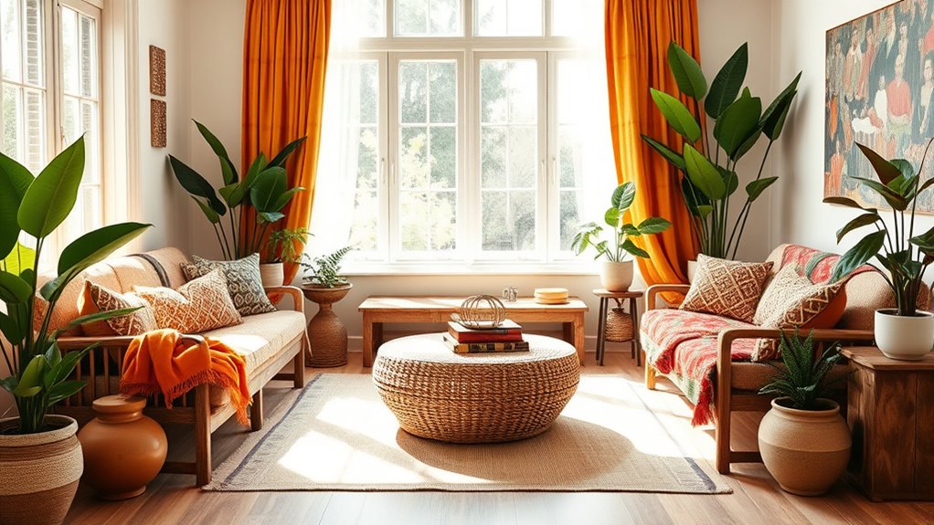create harmonious balanced space