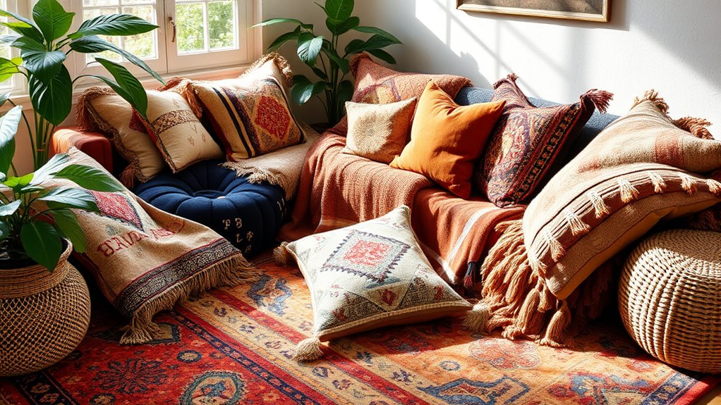 create harmonious textured layers