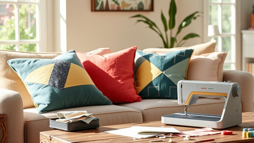create personalized decorative cushions