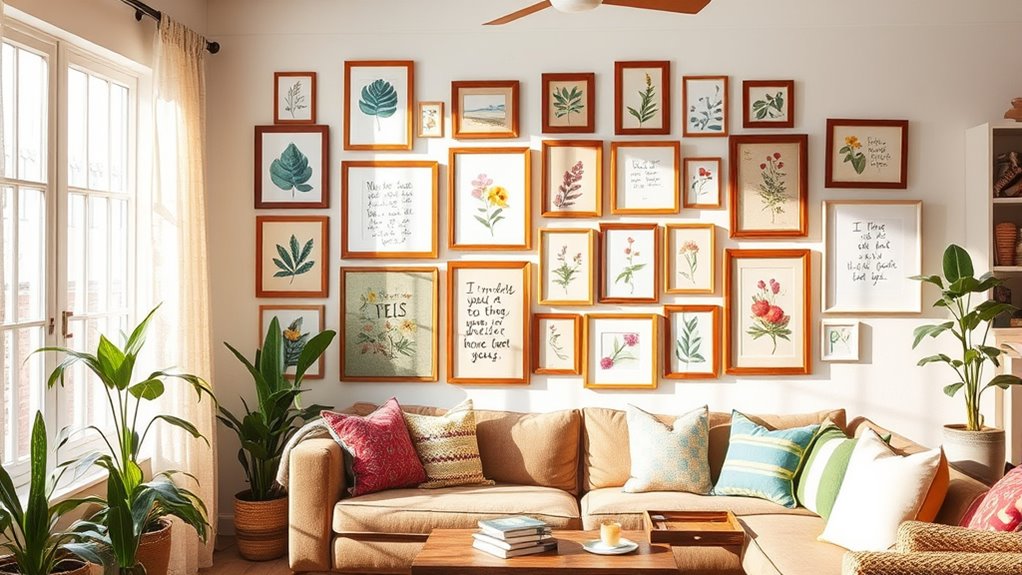 create personalized gallery arrangements