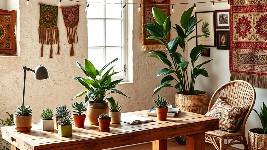 create stylish inspiring workspace