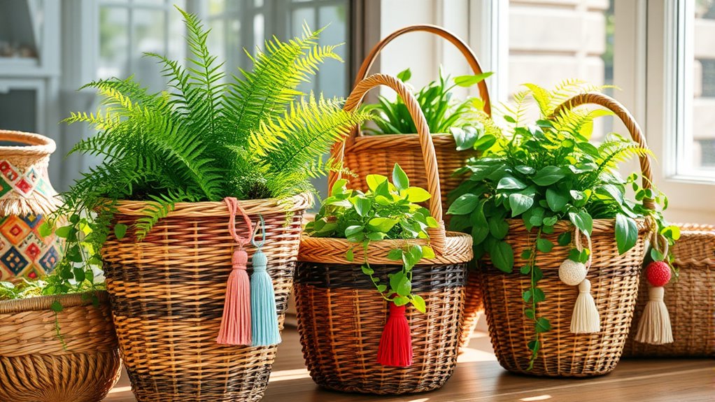 create whimsical upcycled planters
