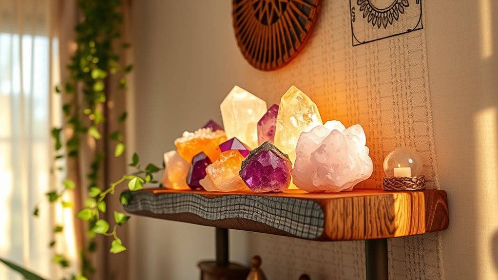crystals enhance home energy