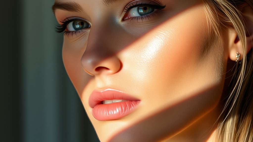 define enhance facial contours