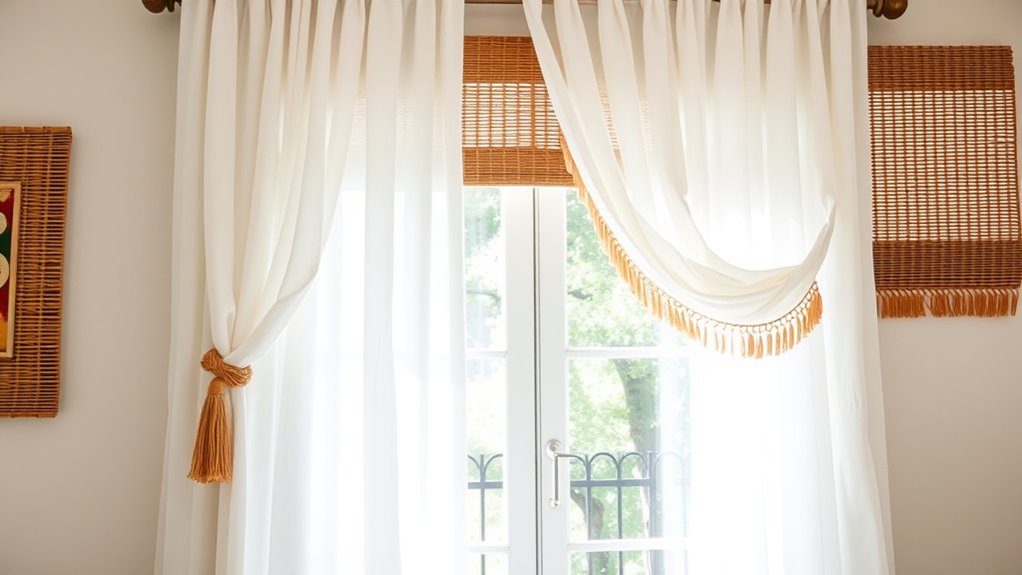 diy boho curtain craft
