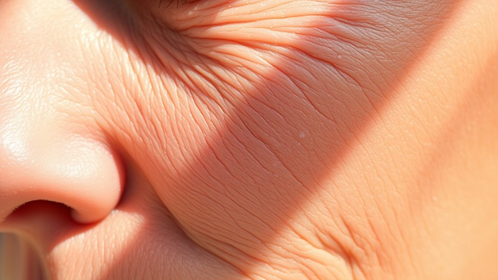 early signs of skin aging