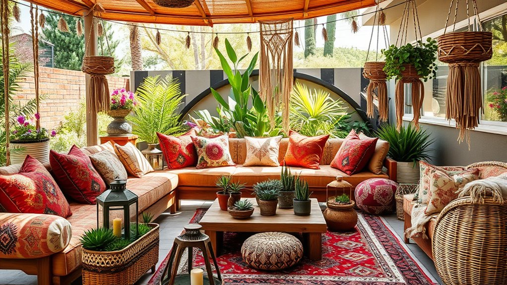 eclectic cozy bohemian decor
