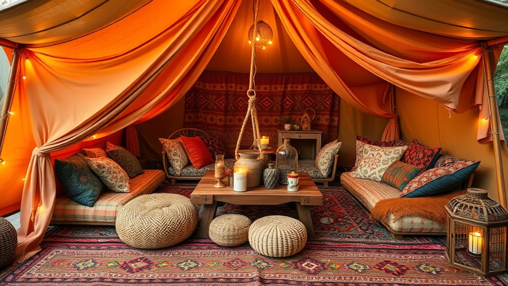 eclectic textured natural decor