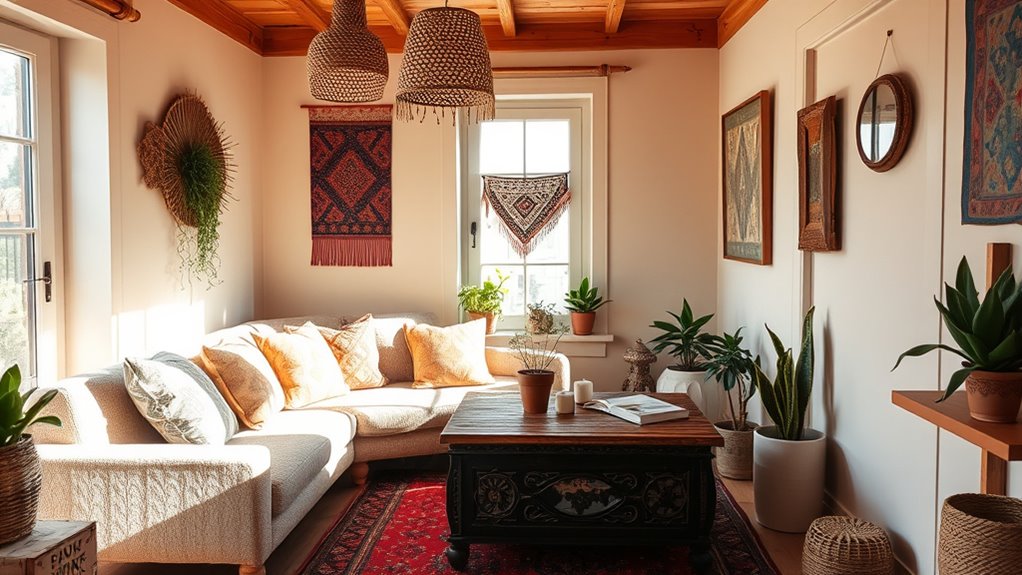 eclectic vintage global fusion