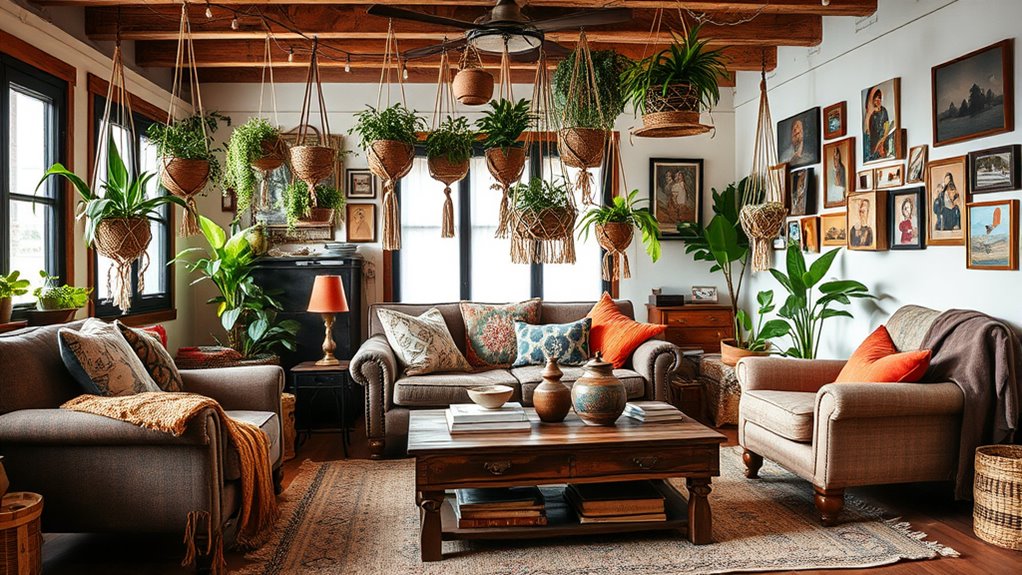 eclectic vintage personal touch