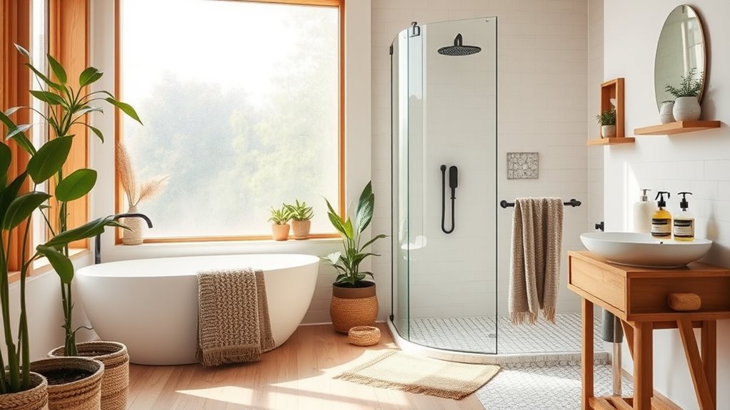 eco friendly bathroom wellness upgrades