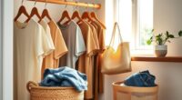 eco friendly wardrobe building