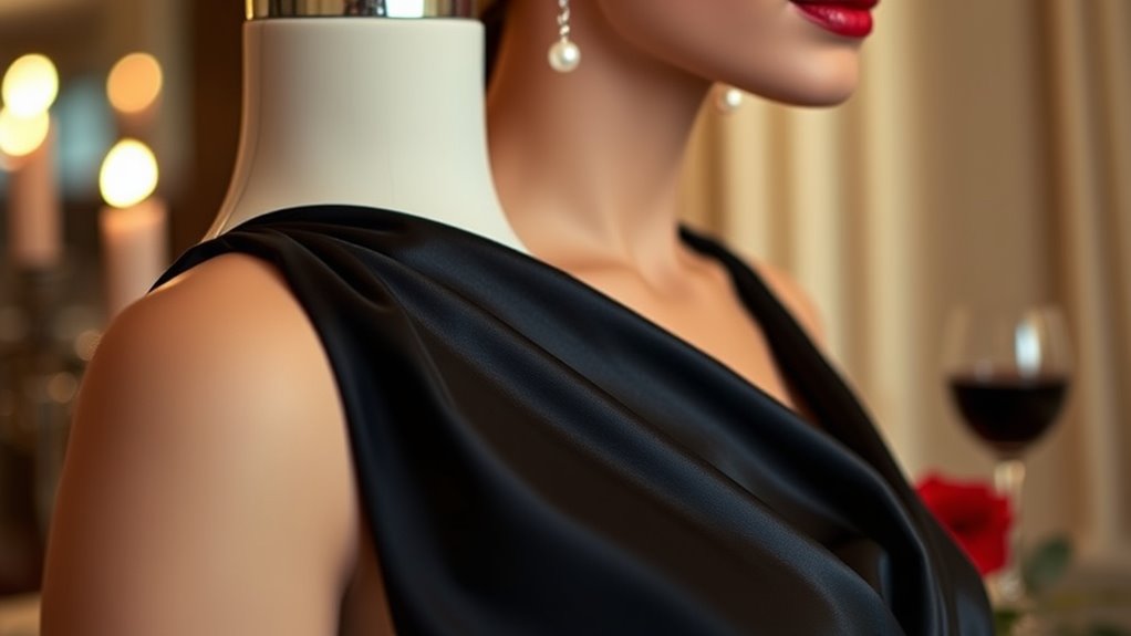 elegant romantic evening styling