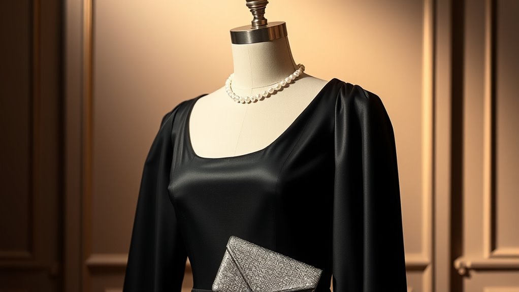 elevate black dress elegance
