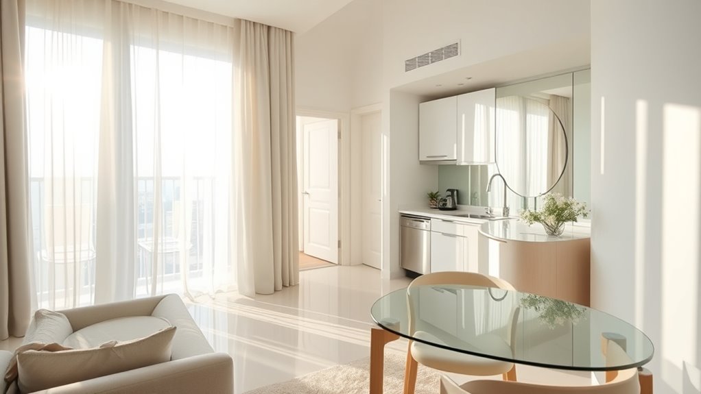 enhance light with reflective surfaces