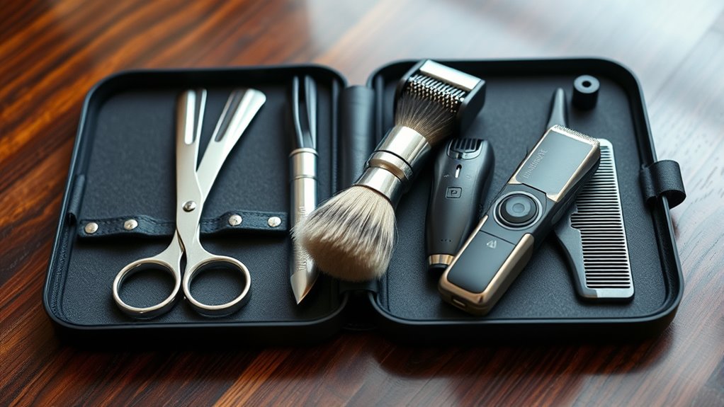 essential grooming tool set