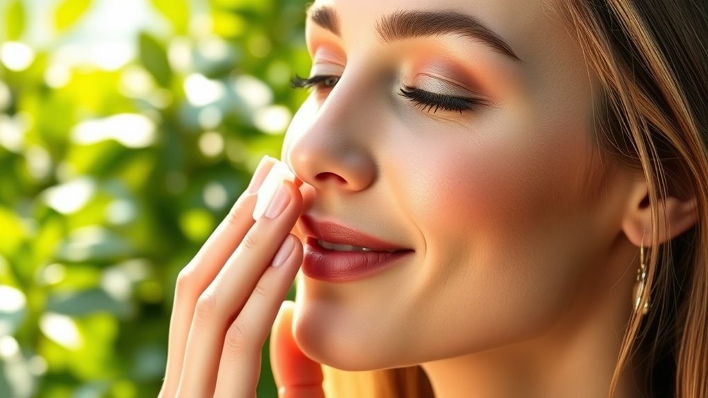 gentle cleansing and patting