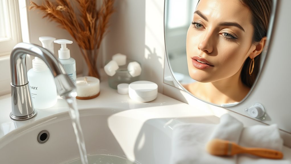 gentle cleansing for radiant skin