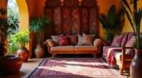 global boho interior styles