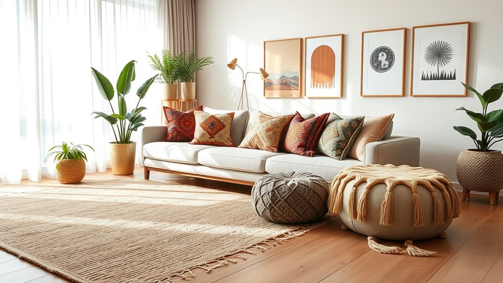 layered eclectic minimalist harmony