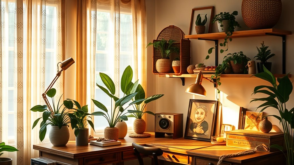 layered soft lighting ambiance