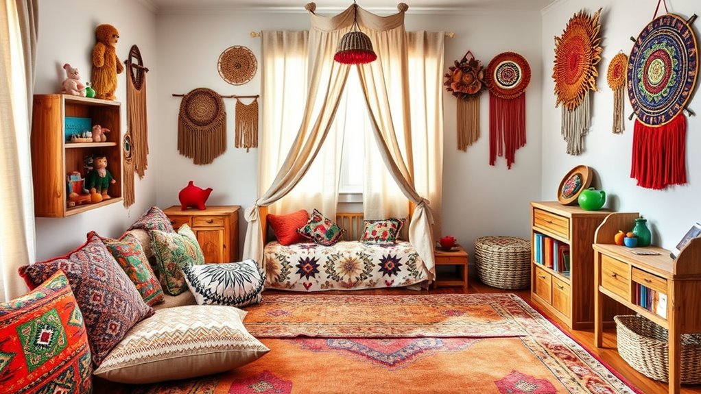 layered textiles and patterns