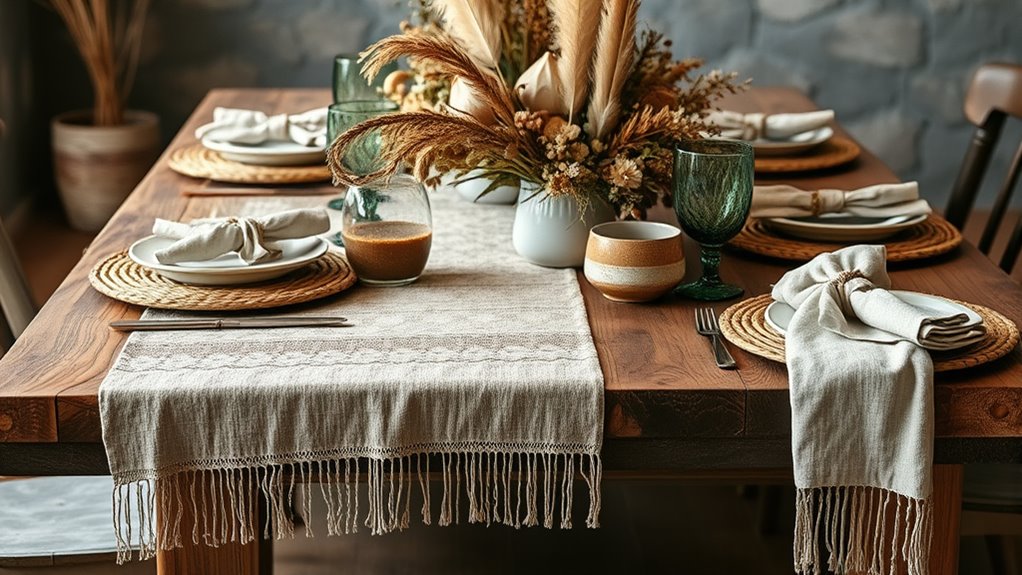 layered textiles for visual depth