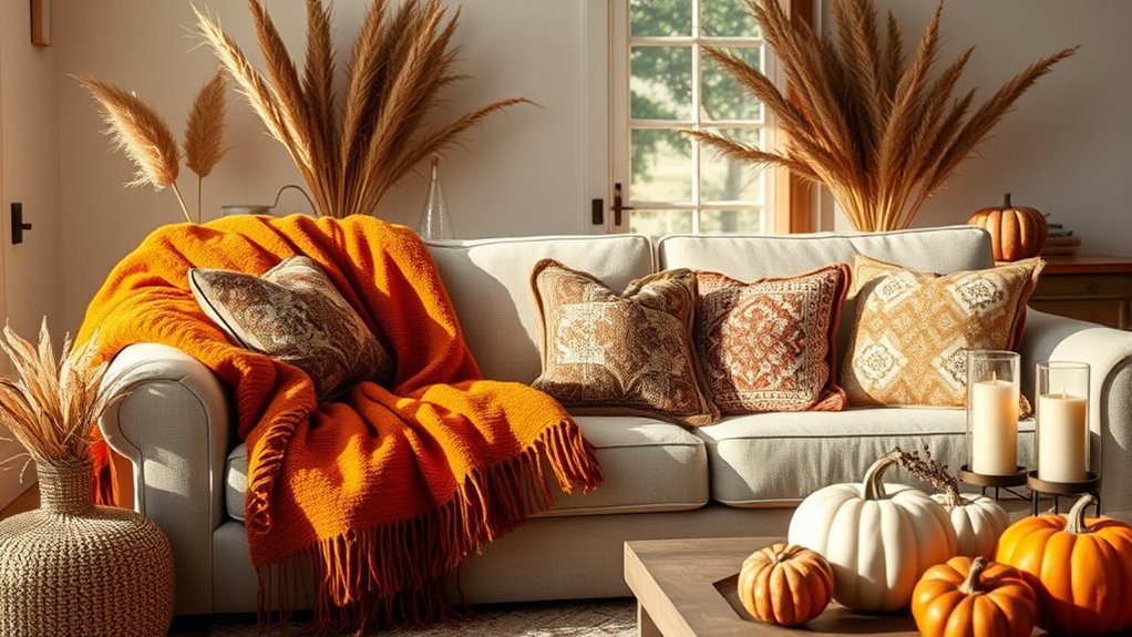layered textured cozy decor