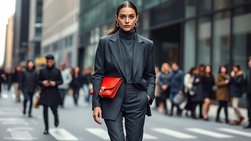 layered textures and accessories