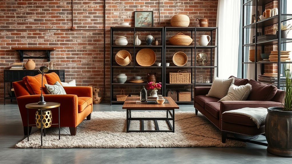 layered textures and materials