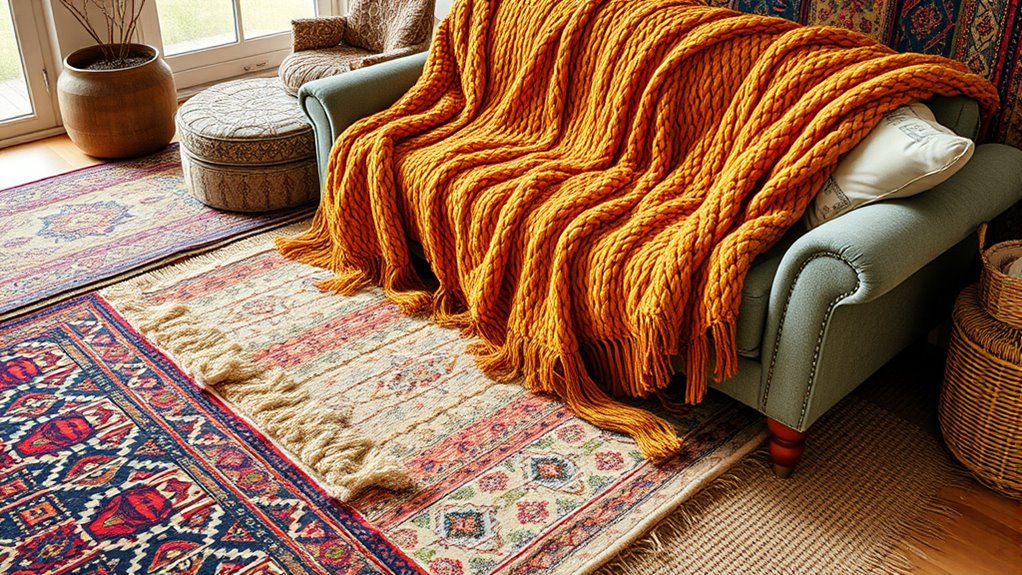 layered textures and patterns