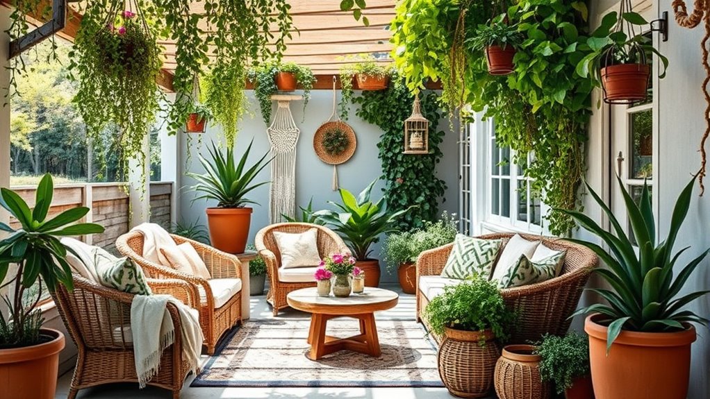 lush natural greenery integration